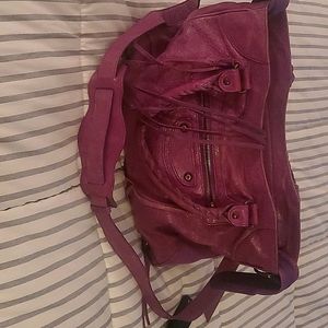 Balenciaga aubergine bag